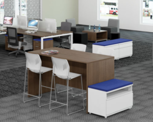 Office Source OS Laminate Collab Table